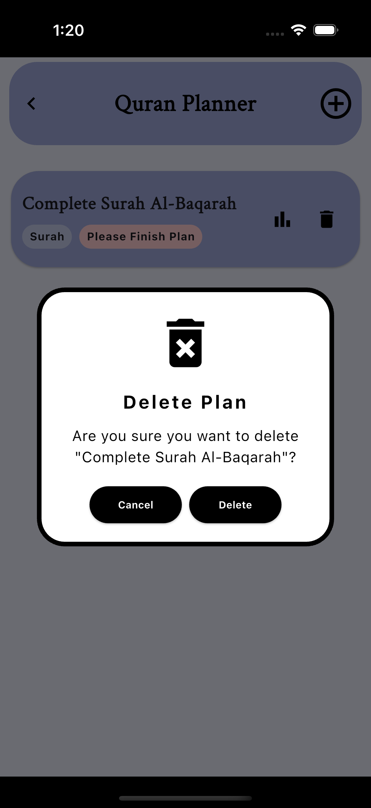 Basair content screen